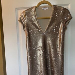 Patrizia Pepe Luxury  Sequin Mini Dress